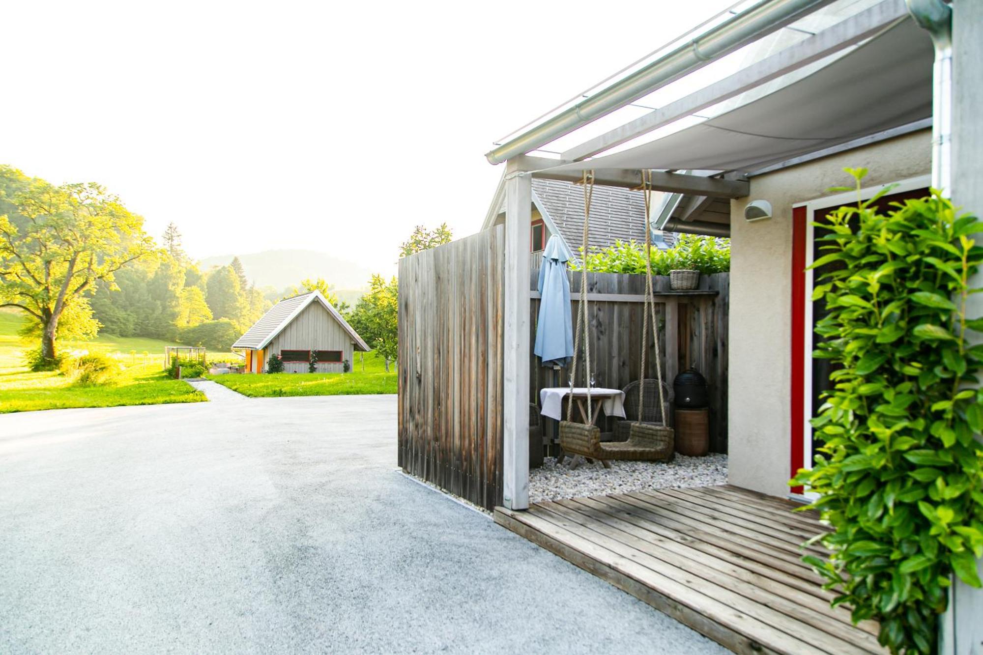 Ferienwohnung Garden Living Bled Exterior foto